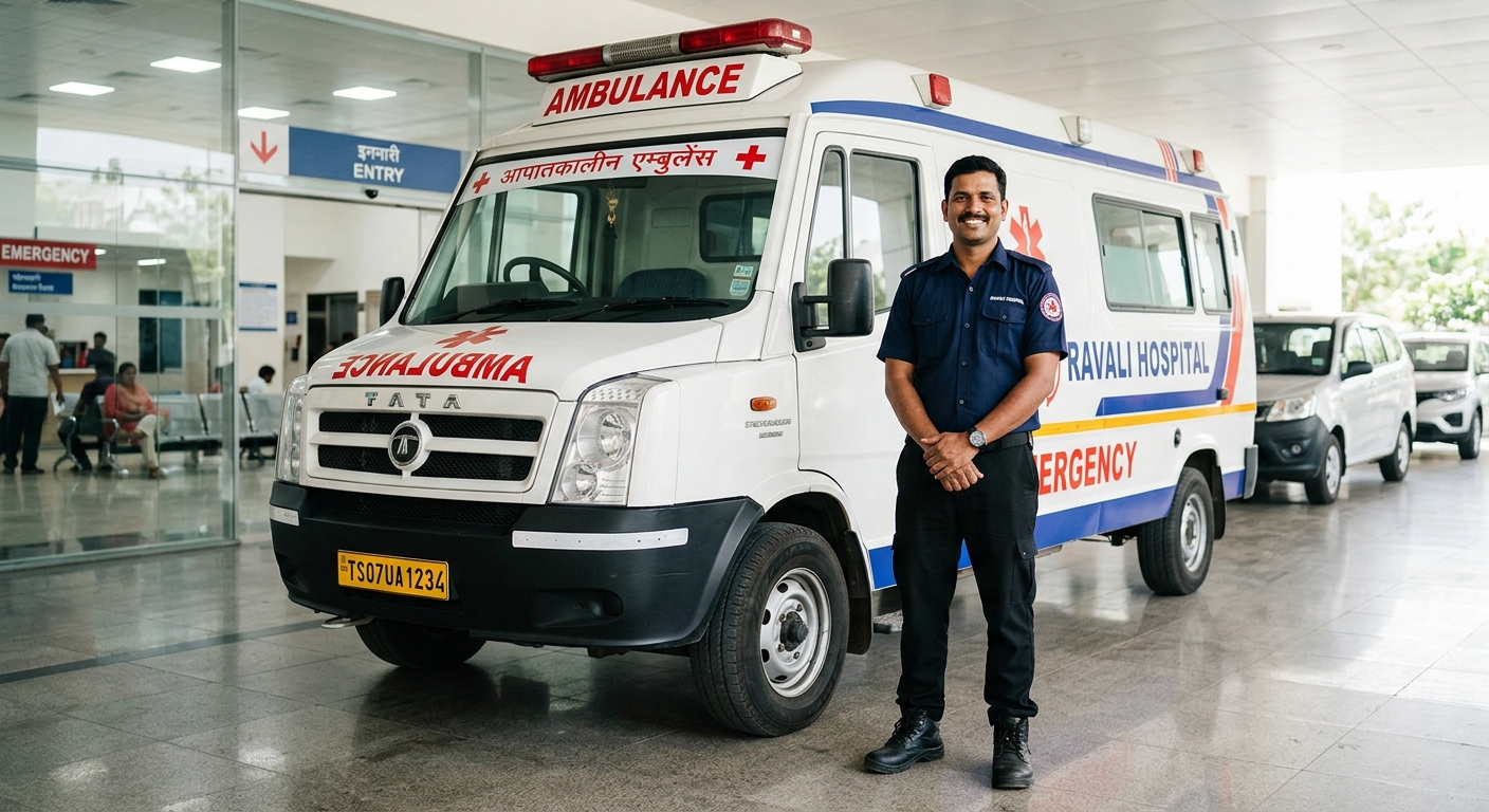 Ambulance Driver Pant-Shirt Set